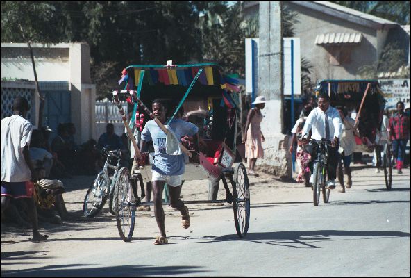 Pousse-Pousse at Toliara