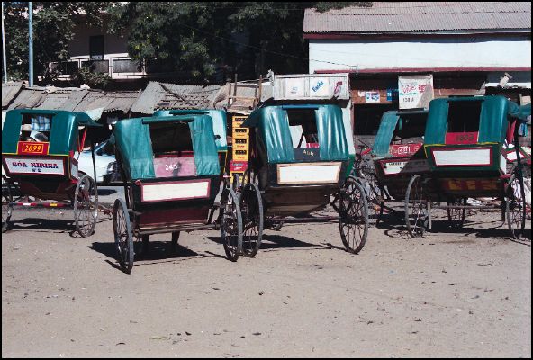 Pousse-Pousse at Toliara