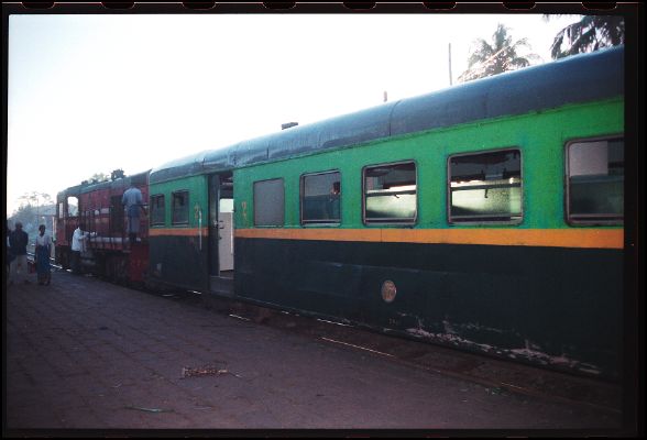 The Manakara - Fianarantsoa train